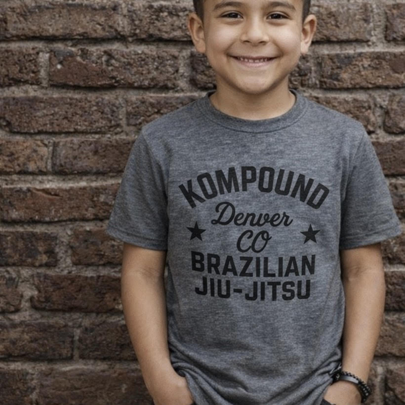 Youth Kompound Heather Grey Unisex Tee