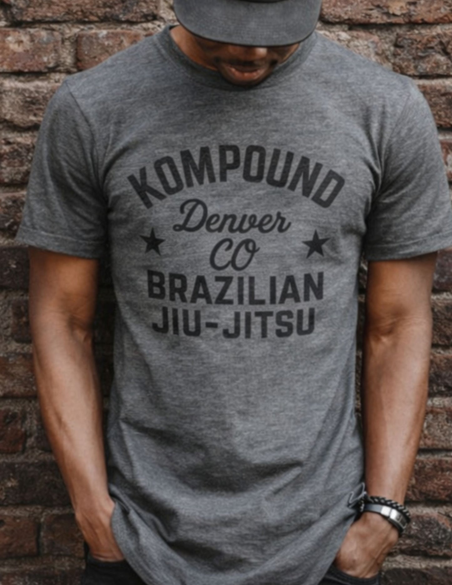 Kompound Heather Grey Unisex Tee