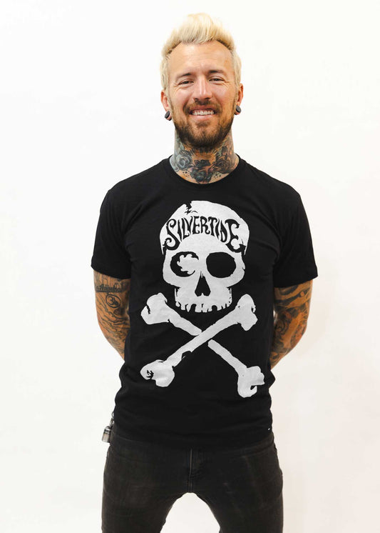 Silvertide Skull Black Unisex Shirt